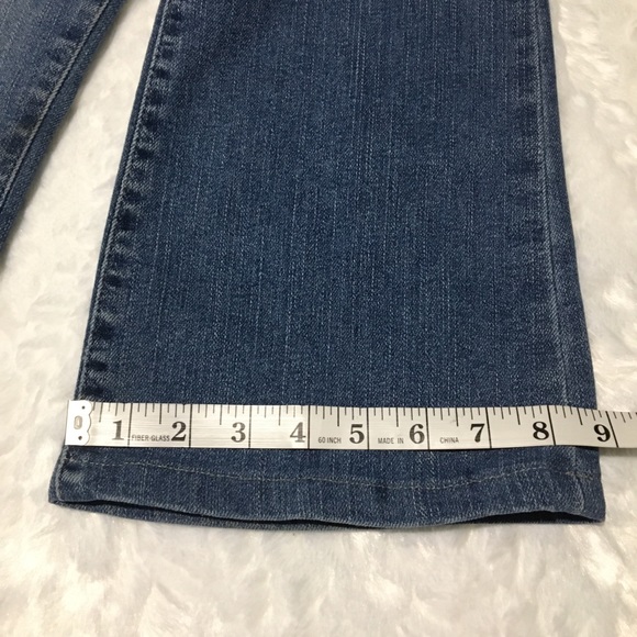 LEVI 518 SUPERLOW STRETCH BOOT CUT JEANS 7 MEDIUM - Picture 7 of 8